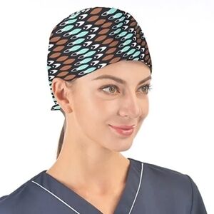 NEW Kousenpu  Adjustable Surgical Scrub Cap/ Head Cover w/ Sweatband 